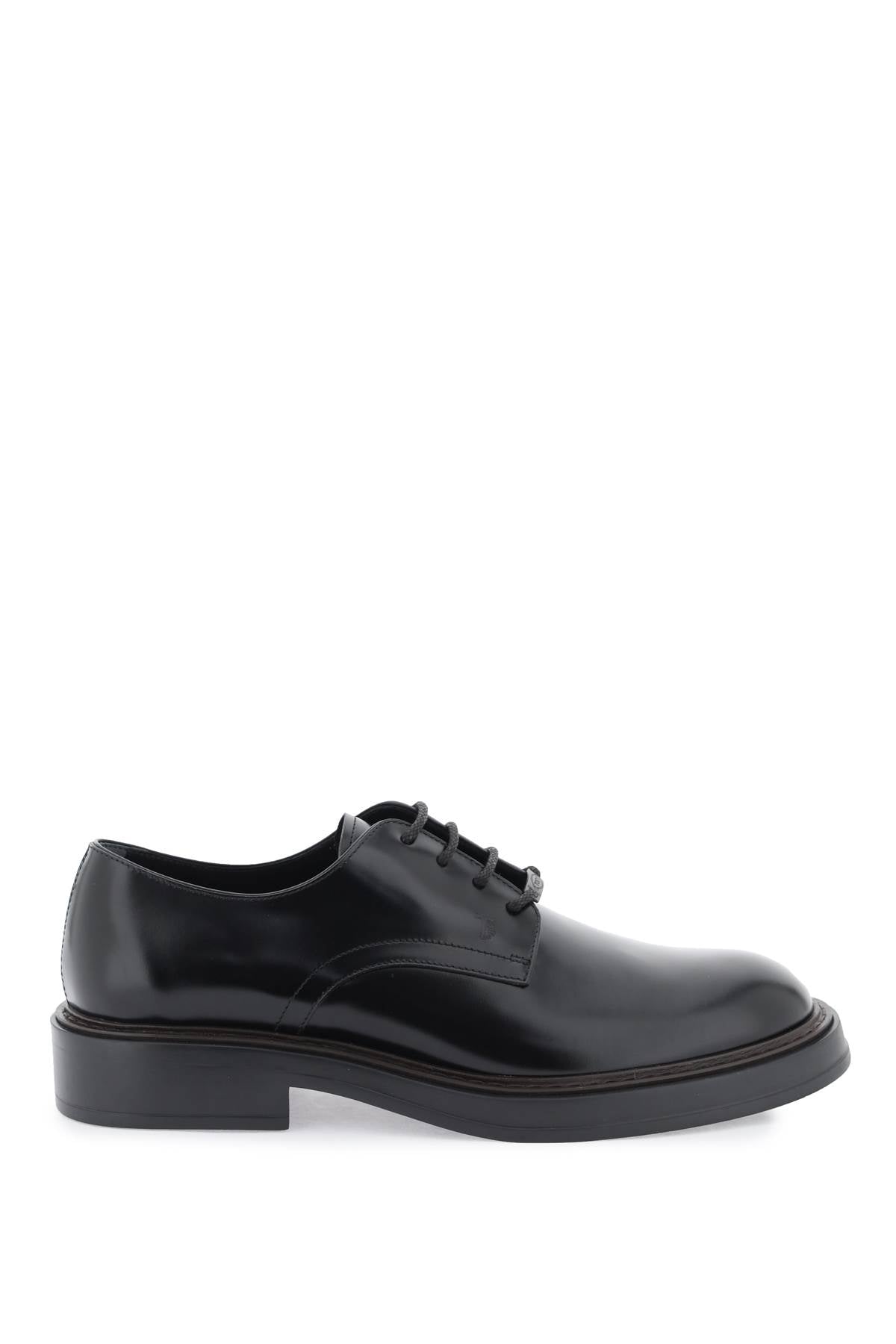 Tod'S Leather Lace-Up Shoes-Tod'S-Urbanheer
