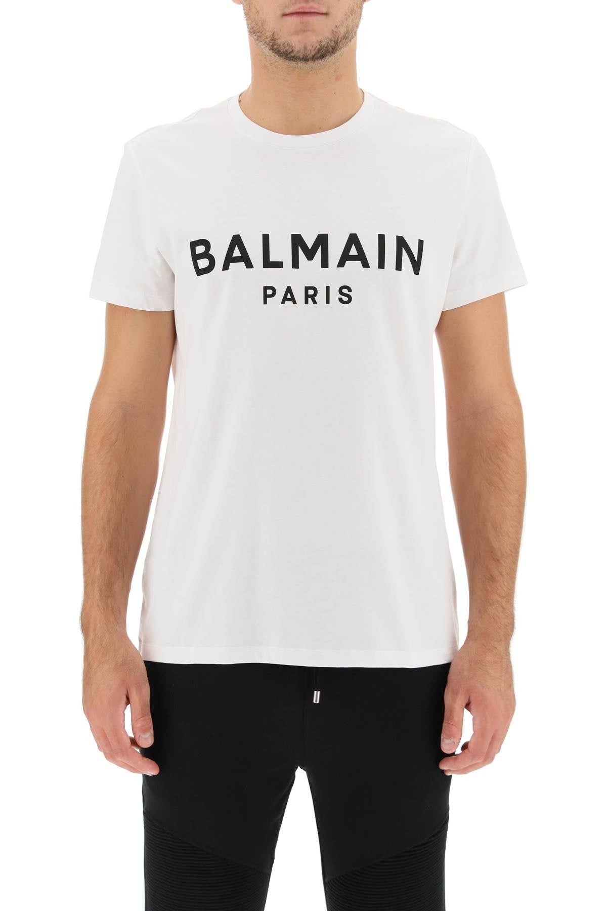 Balmain Logo T-Shirt-Balmain-Urbanheer