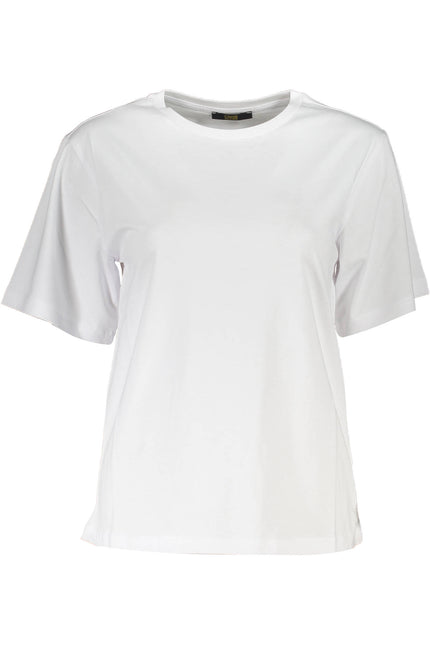 Cavalli Class T-Shirt Short Sleeve Woman White-T-Shirt-CAVALLI CLASS-Urbanheer