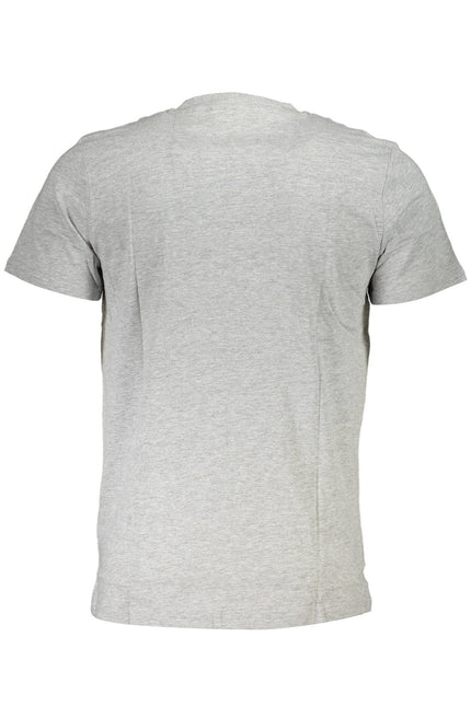 Cavalli Class T-Shirt Short Sleeve Man Gray-T-Shirt-CAVALLI CLASS-Urbanheer
