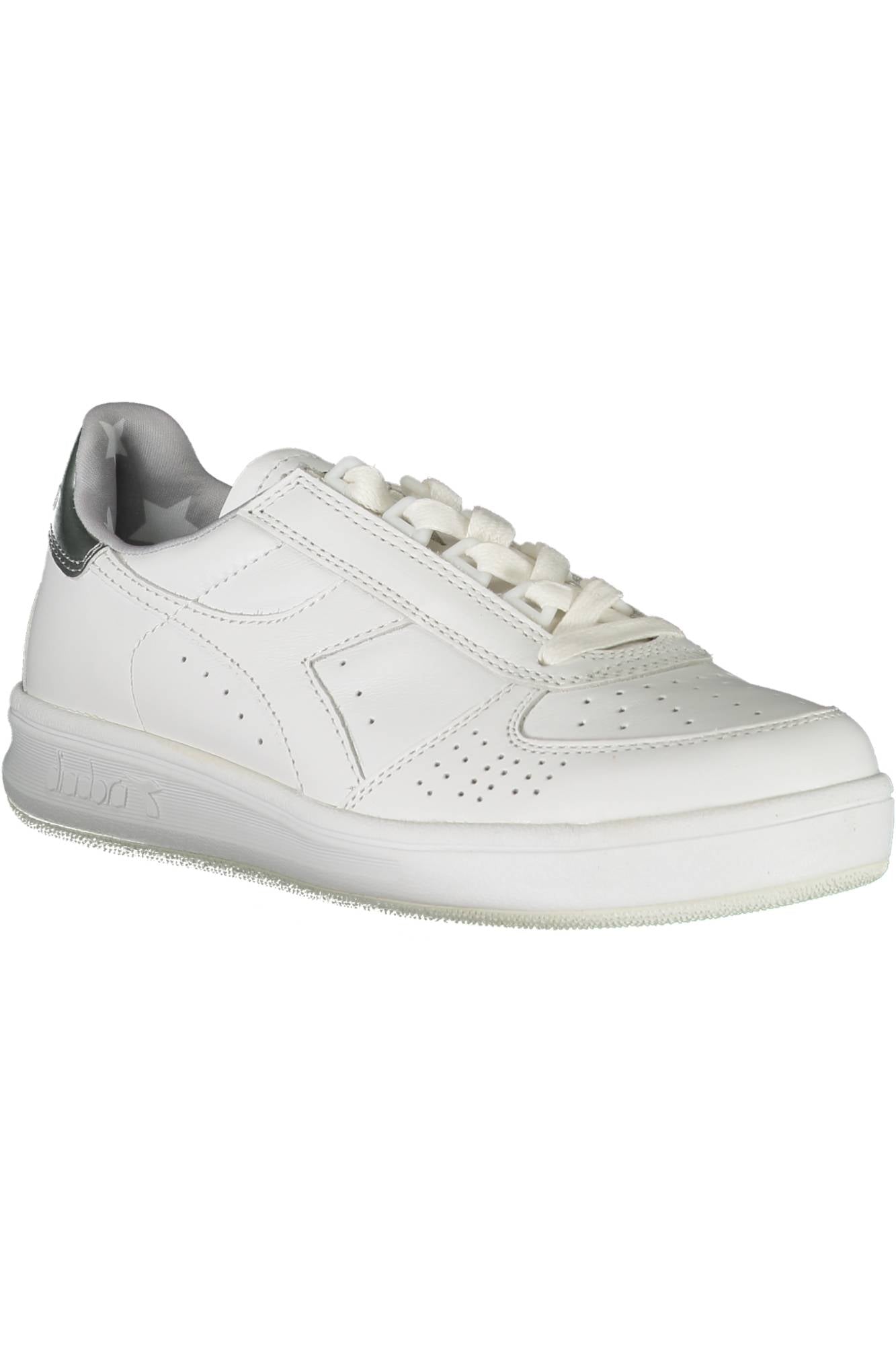 Diadora White Woman Sports Shoes-Shoes - Women-DIADORA-Urbanheer