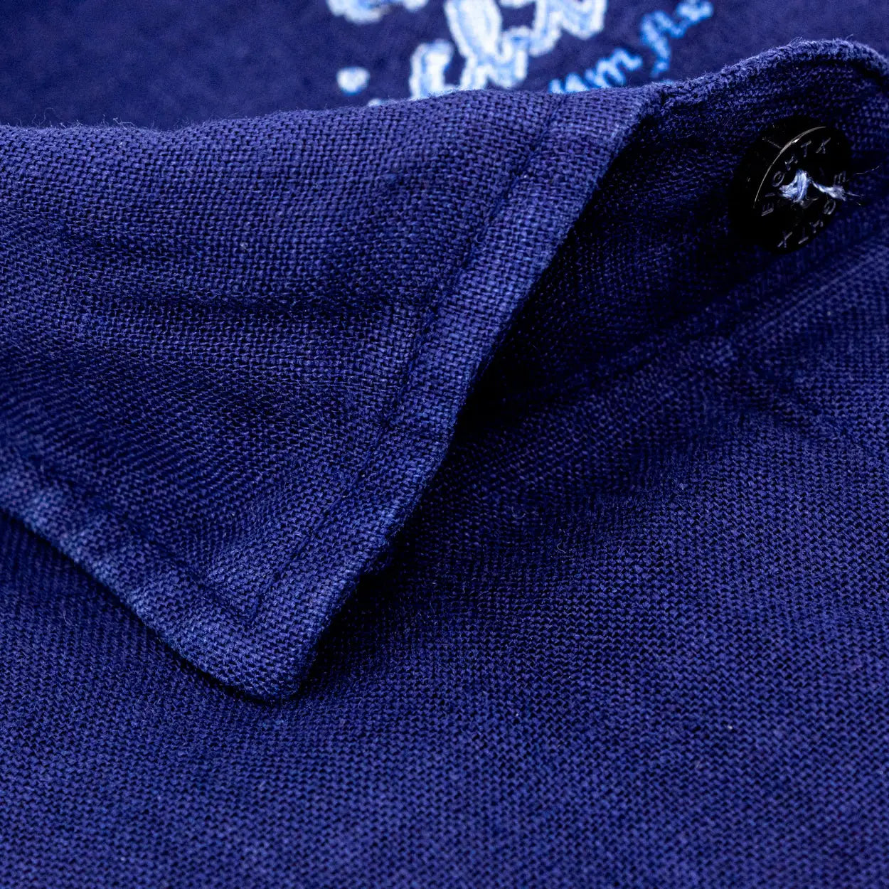 Linen Button Down Shirt - Navy-Clothing - Men-Eight X-Urbanheer