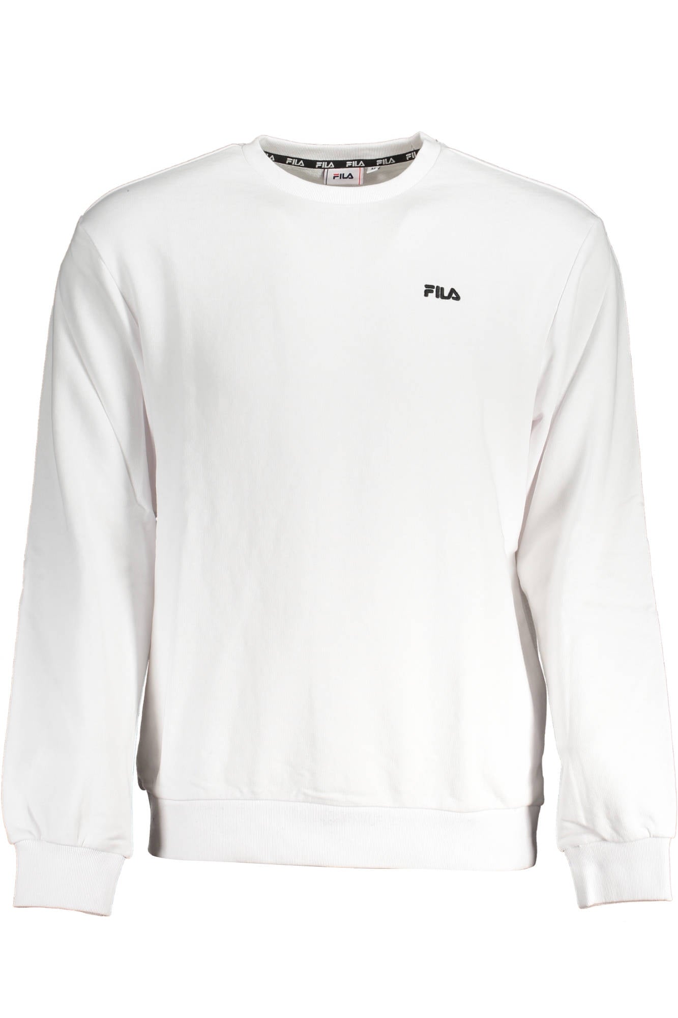 FILA WHITE MEN'S SWEATSHIRT WITHOUT ZIP-Clothing - Men-FILA-Urbanheer