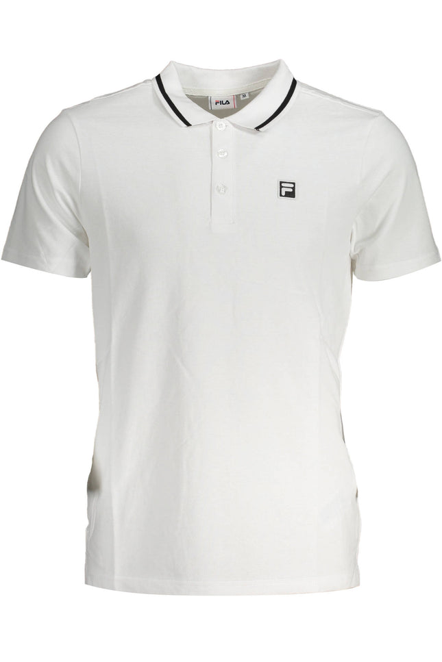 FILA POLO SHORT SLEEVE MAN WHITE-Clothing - Men-FILA-Urbanheer