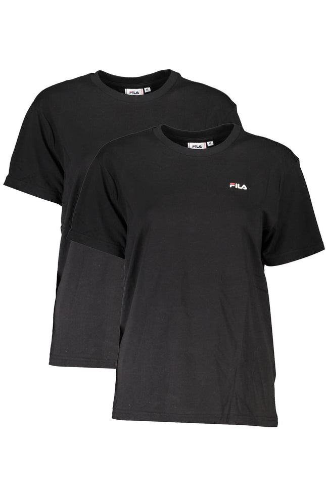 Fila Women'S Short Sleeve T-Shirt Black-FILA-Urbanheer