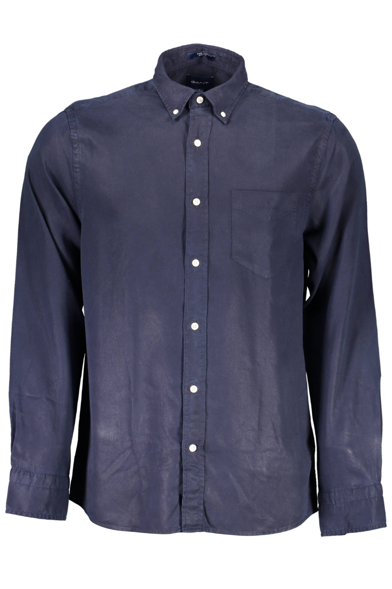 GANT MEN'S BLUE LONG SLEEVE SHIRT-Clothing - Men-GANT-Urbanheer