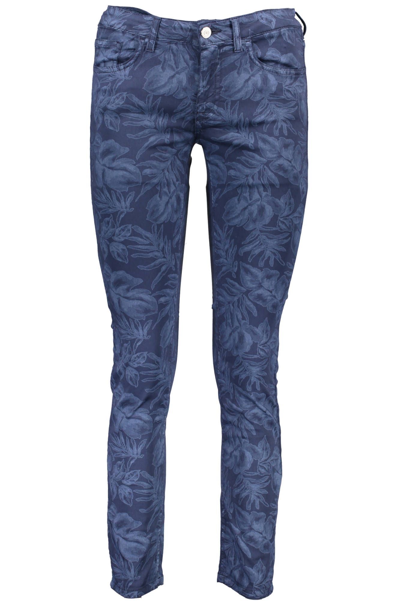 GANT WOMEN'S BLUE TROUSERS-GANT-Urbanheer