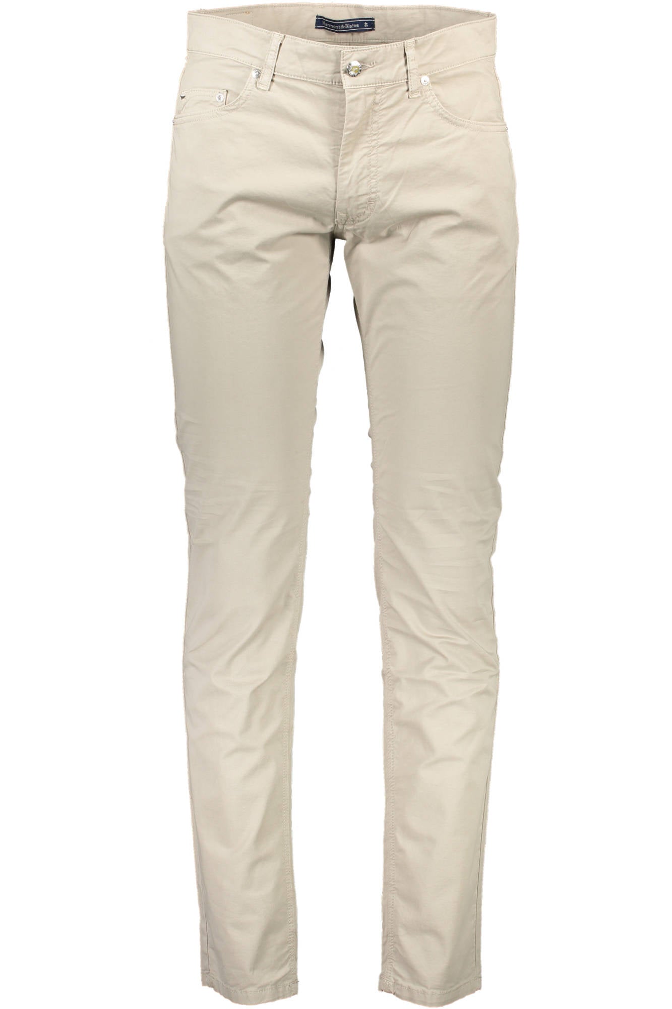 Harmont  Blaine  Cream Formal Trouser Regular Fit for Men  Trip Attires   TripAttirescom