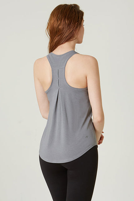 Pinch Me Pleated Racerback Tank-rebody-Stone Mauve-XS-Urbanheer