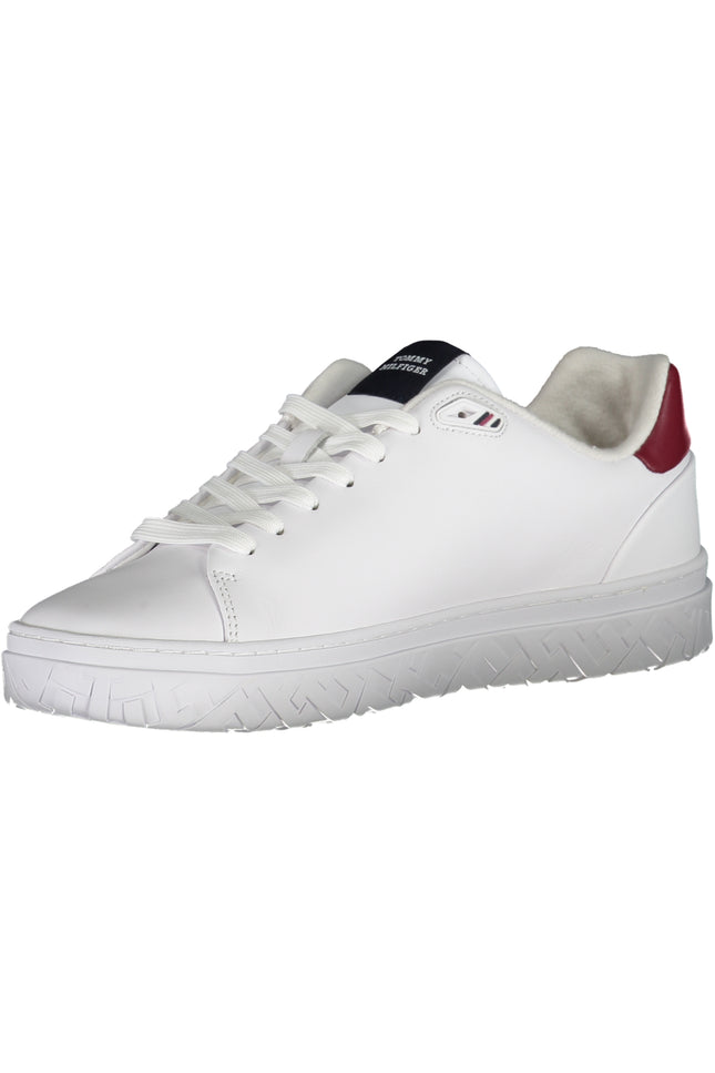 Tommy Hilfiger Men'S White Sports Shoes-Sneakers-TOMMY HILFIGER-Urbanheer