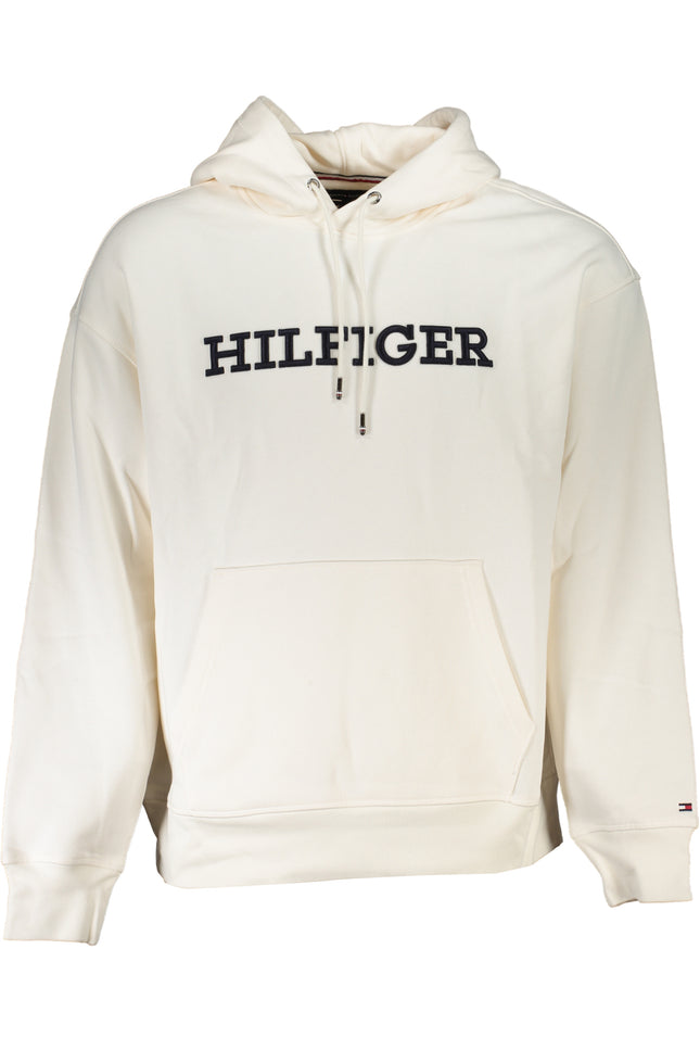 Tommy Hilfiger Men'S White Zipless Sweatshirt-Felpe-TOMMY HILFIGER-Urbanheer