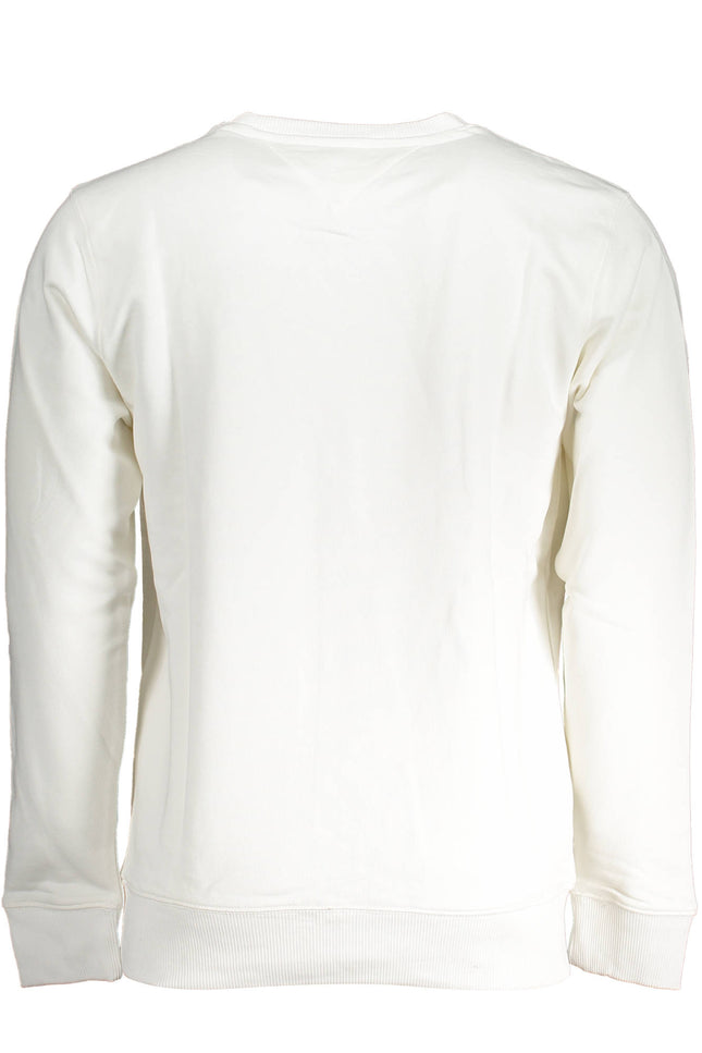Tommy Hilfiger Man White Sweatshirt Without Zip-Felpe-TOMMY HILFIGER-Urbanheer