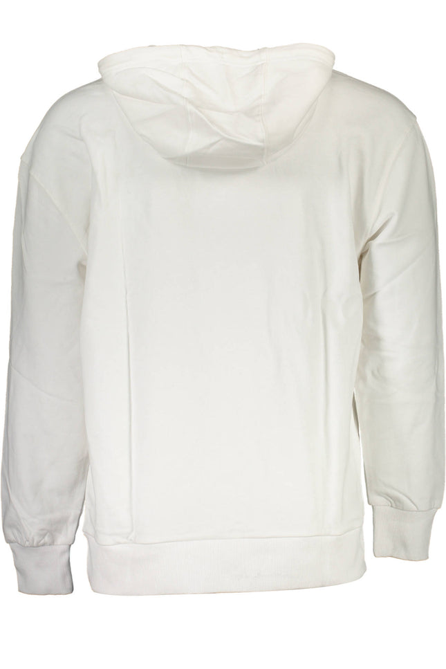 Tommy Hilfiger Man White Sweatshirt Without Zip-Clothing - Men-TOMMY HILFIGER-Urbanheer