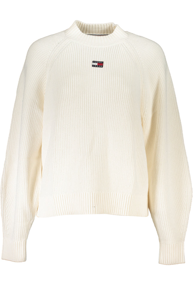 Tommy Hilfiger Women'S White Sweater-Maglie-TOMMY HILFIGER-Urbanheer