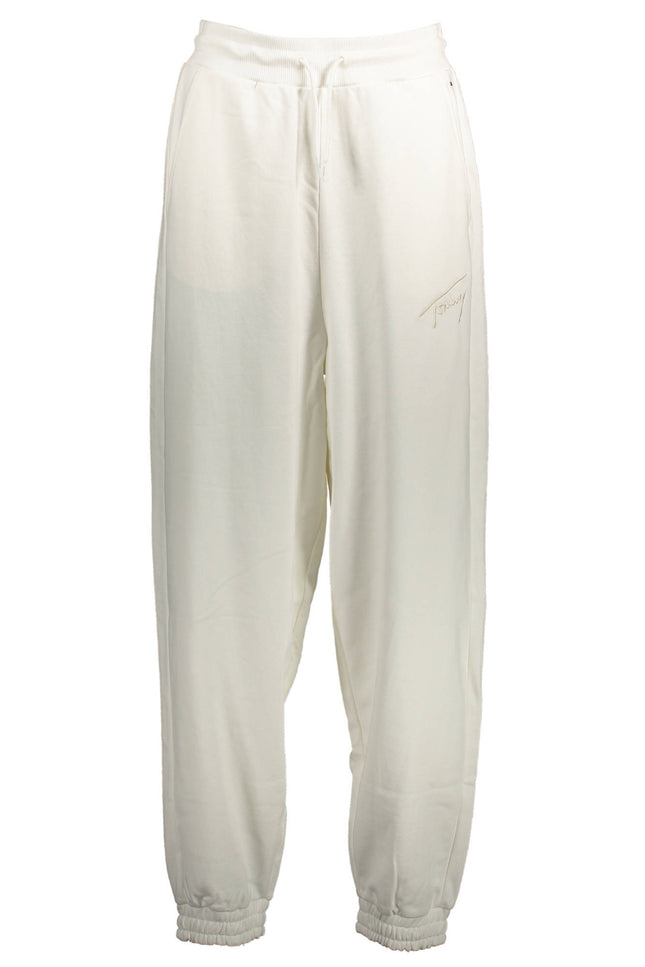 Tommy Hilfiger Women'S White Trousers-Pantaloni-TOMMY HILFIGER-Urbanheer