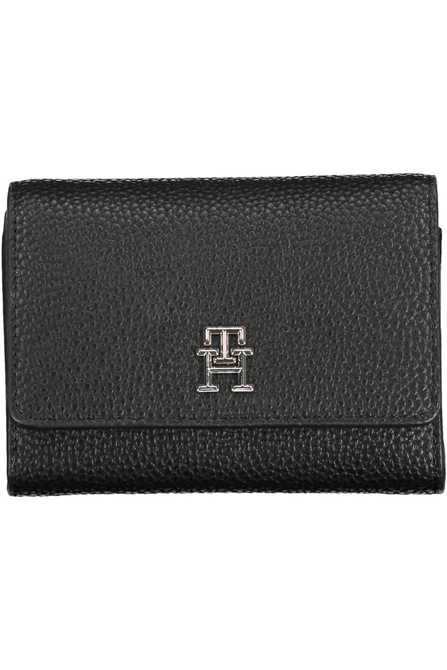 Tommy Hilfiger Women'S Wallet Black-TOMMY HILFIGER-BLACK-UNI-Urbanheer