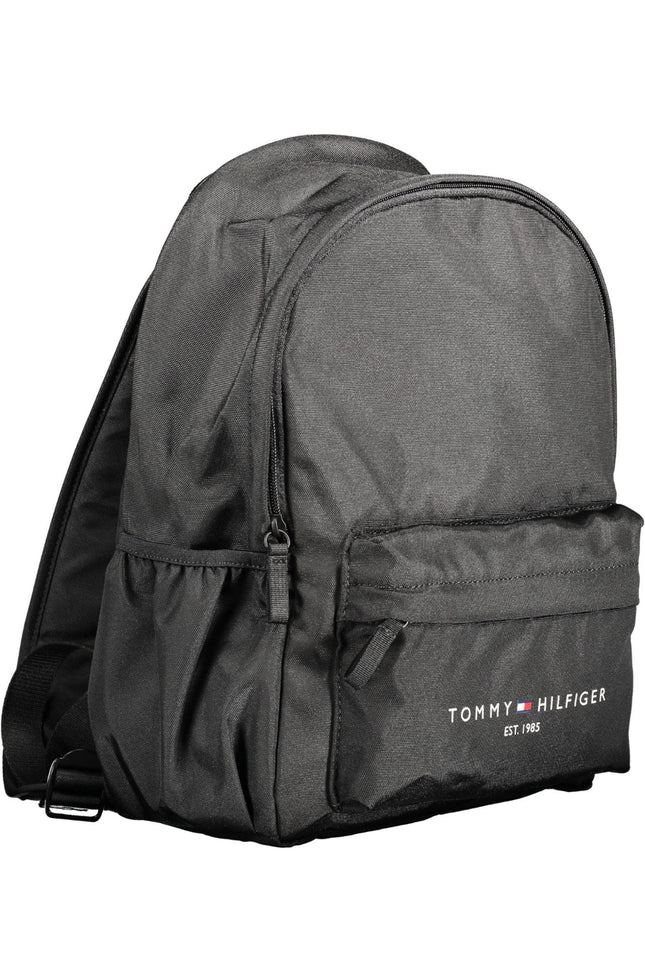 Tommy Hilfiger Men'S Black Backpack-Clothing - Men-TOMMY HILFIGER-BLACK-UNI-Urbanheer