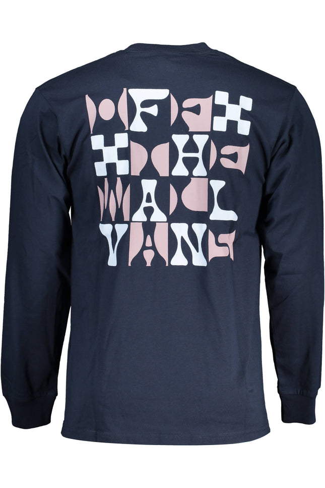 Vans T-Shirt Long Sleeve Man Blue-T-Shirt-VANS-Urbanheer